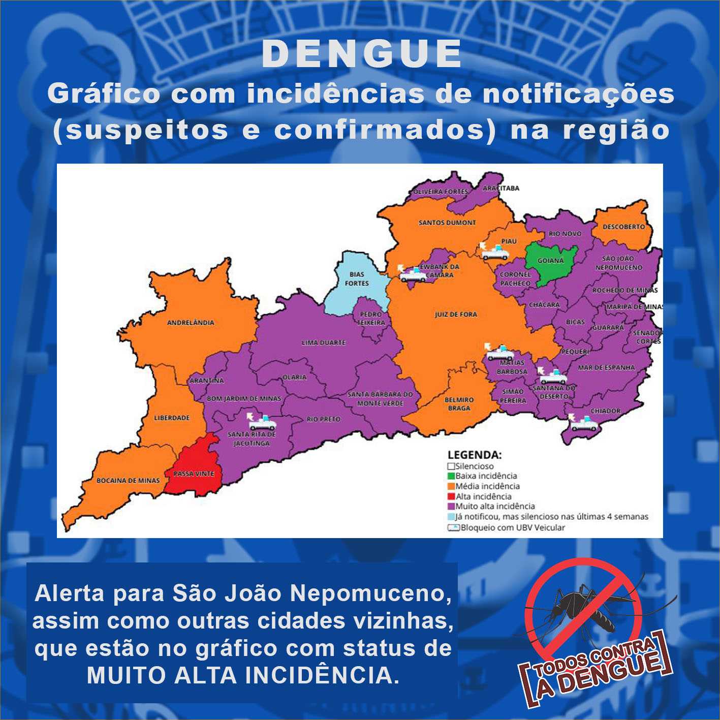 Prefeitura Municipal De S O Jo O Nepomuceno Dengue Superintend Ncia